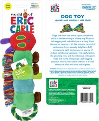 Multipet Eric Carle Hungry Caterpillar Tug Dog Toy, Multicolor, 9-in