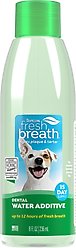 TropiClean Fresh Breath Dental Water Additive for Dogs, 8-fl oz bottle