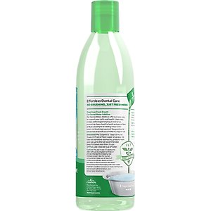 TropiClean Fresh Breath Dental Water Additive for Cats, 16-fl oz bottle