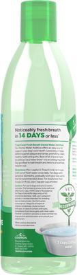 Show full view: TropiClean Fresh Breath Dental Water Additive for Dogs, 16-fl oz bottle slide 5 of 12
