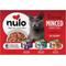Show in main carousel: Nulo Freestyle Minced Salmon & Turkey, Minced Beef & Mackerel, Minced Turkey & Duck Grain-Free Variety Pack Canned Cat Food, 3-oz can, case of 12 slide 1 of 12