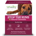 Vetality Stop the Runs Anti Diarrhea Medication for Dogs, 6 count