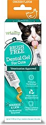Vetality Brush Free Oral Gel Dental Care for Cats, 0.88-fl oz bottle