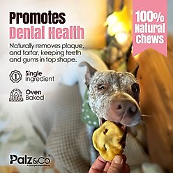 Palz&Co Hogdog Pork Snout Dog Treats, 40 count slide 2 of 9