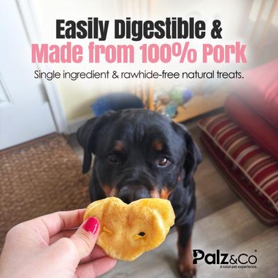 Show full view: Palz&Co Hogdog Pork Snout Dog Treats, 40 count slide 5 of 10
