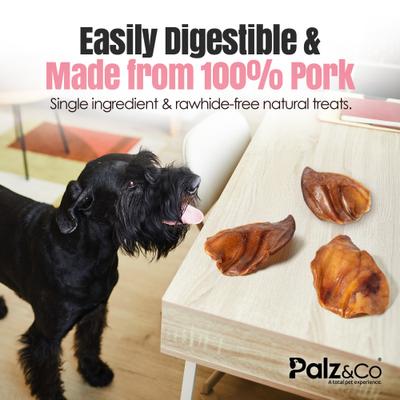 Show full view: Palz&Co Hogdog Pig Large Ears Dog Treats, 100 count slide 5 of 10