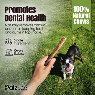 Show full view: Palz&Co Moodog 6-inch Beef Thick Bully Sticks Dog Treats, 25 count slide 9 of 10