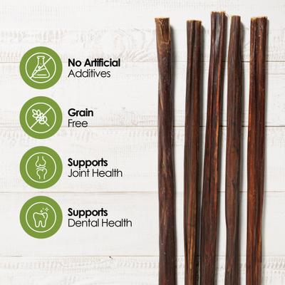 Show full view: Palz&Co Moodog 12-inch Beef Gullet Sticks Dog Treats, 25 count slide 6 of 10