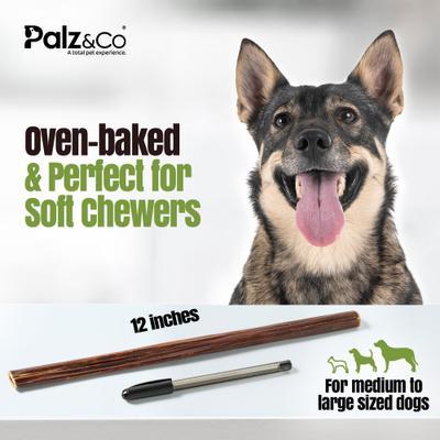 Show full view: Palz&Co Moodog 12-inch Beef Gullet Sticks Dog Treats, 25 count slide 7 of 10