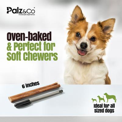Show full view: Palz&Co Moodog 6-inch Beef Value Bully Sticks Dog Treats, 25 count slide 7 of 10