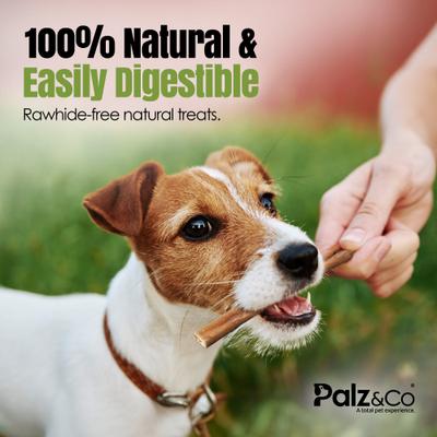 Show full view: Palz&Co Moodog 6-inch Beef Value Bully Sticks Dog Treats, 25 count slide 5 of 10