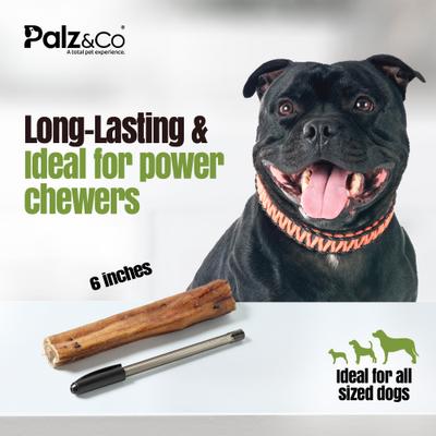 Show full view: Palz&Co Moodog 6-inch Beef Monster Bully Sticks Dog Treats, 25 count slide 7 of 10