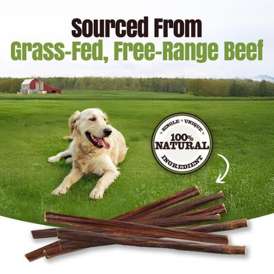 Show full view: Palz&Co Moodog 12-inch Beef Gullet Sticks Dog Treats, 25 count slide 8 of 10
