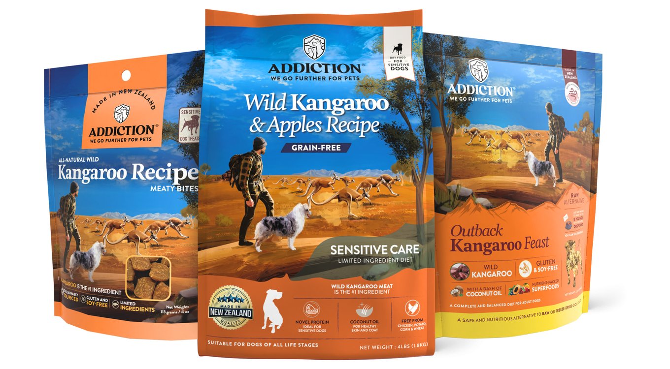 Addiction Wild Kangaroo & Apples Dry Dog Food