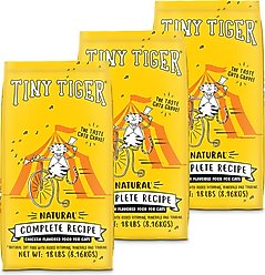 Tiny Tiger Natural Complete Recipe Chicken Flavor Dry Cat Food, 54-lb bundle 