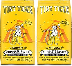 Tiny Tiger Natural Complete Recipe Chicken Flavor Dry Cat Food, 36-lb bundle 