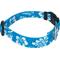 Show in main carousel: Country Brook Design Deluxe Hawaiian Dog Collar, Blue, Medium slide 6 of 8