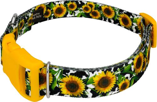 Show full view: Country Brook Design Deluxe Dairy Fields Dog Collar, Large slide 6 of 8