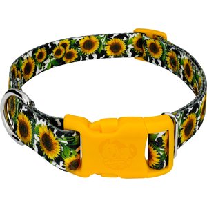 Country Brook Design Deluxe Dairy Fields Dog Collar, Small
