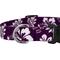 Show in main carousel: Country Brook Design Deluxe Hawaiian Dog Collar, Purple, Medium slide 7 of 8