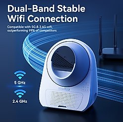 CATLINK 2025 PRO Ultra Self-Cleaning Cat Litter Box with AI Camera slide 2 of 9