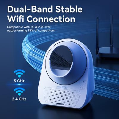 Show full view: CATLINK 2025 PRO Ultra Self-Cleaning Cat Litter Box with AI Camera slide 3 of 10