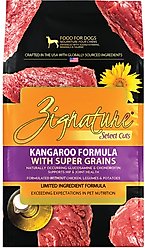 Zignature Select Cuts Kangaroo Formula Dry Dog Food, 25-lb bag