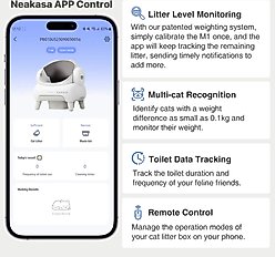 Neakasa M1 Lite Open-Top Self Cleaning Cat Litter Box slide 2 of 9