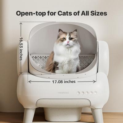 Show full view: Neakasa M1 Lite Open-Top Self Cleaning Cat Litter Box slide 4 of 10