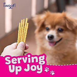 Woof Island Adult Coconut Sticks Natural Dog Chew Treats, 2.6-oz bag, 12 count slide 2 of 8