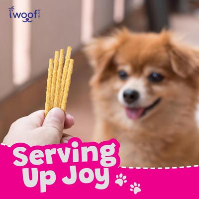 Show full view: Woof Island Adult Coconut Sticks Natural Dog Chew Treats, 2.6-oz bag, 12 count slide 8 of 10