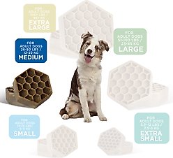 Yummy Combs Fish & Egg Medium Dental Dog Treats, 12-oz bag, 15 count slide 2 of 6