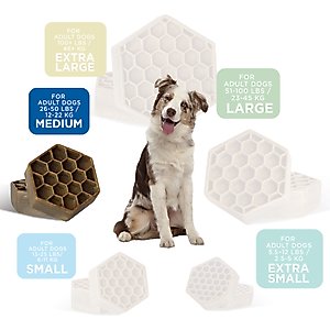 Yummy Combs Chicken Flossing Dental Dog Treats, Medium, 30 count