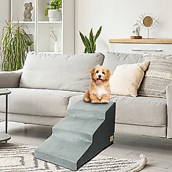 BingoPaw High-Density Sponge Foam Dog Steps, Grey, 3 Step slide 2 of 9