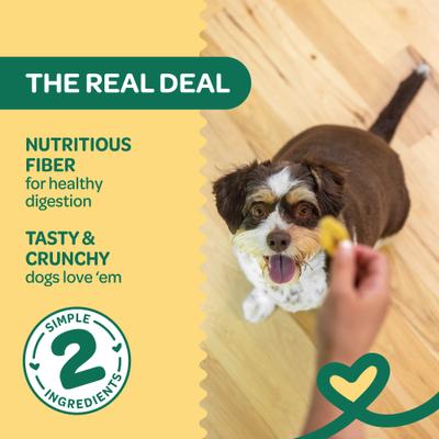 Show full view: Wholesome Pride Pet Treats Banana Bites 100% All-Natural Limited Ingredient Dog Treats, 16-oz bag slide 3 of 11