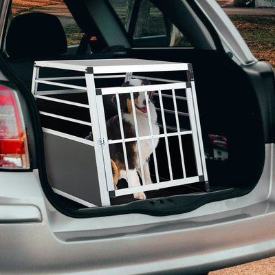 Cesicia Cesicia Aluminum Dog Travel Kennel