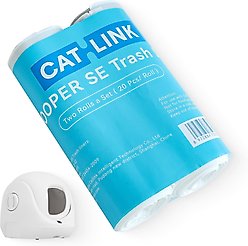 CATLINK Trash Bags for SCOOPER-SE Self-Cleaning Cat Litter Box, 3-lb bag