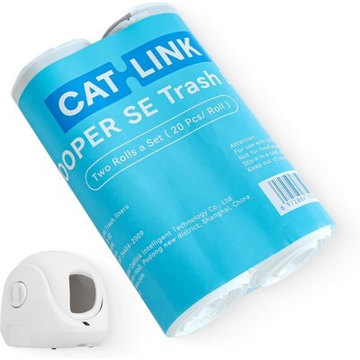 CATLINK CATLINK Trash Bags for SCOOPER-SE Self-Cleaning Cat Litter Box, 3-lb bag