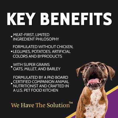 Show full view: Zignature Select Cuts Kangaroo Formula Dry Dog Food, 12.5-lb bag slide 4 of 9