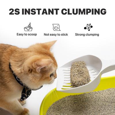 Show full view: Neakasas M1 Open-Top Litter Box Clumping Mineral Cat Litter, 17.6-lb bag slide 4 of 6