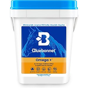 Bluebonnet Feeds Omega + Horse Supplement, 10-lb pail