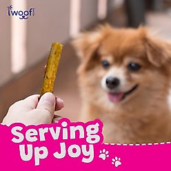 Woof Island Adult Coconut & Banana Pork Rolls with Chicken Natural Dog Chew Treats, 4-oz bag, 5 count slide 2 of 8