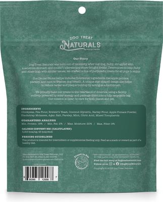 Show full view: Dog Treat Naturals Dental Sticks Chickpea & Mint Dog Treats, 20 count slide 7 of 8