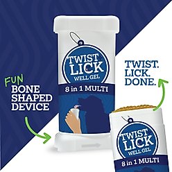 Vetality Twist & Lick 8 in 1 Health Supplement for Dogs, 2.3-fl oz slide 2 of 7