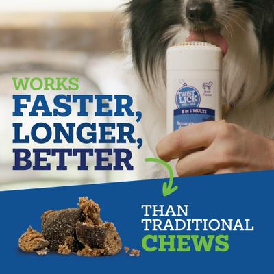 Show full view: Vetality Twist & Lick 8 in 1 Health Supplement for Dogs, 2.3-fl oz slide 3 of 9