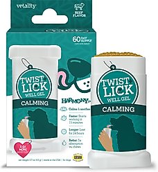 Vetality Twist & Lick Calming Health Supplement for Dogs, 2.3-fl oz