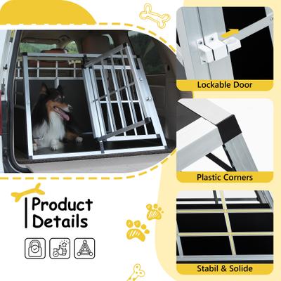 Show full view: Cesicia Double Door Dog Travel Crate slide 6 of 7