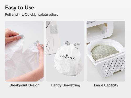 Show full view: CATLINK Trash Bags, 3-lb bag, 40 count slide 9 of 9