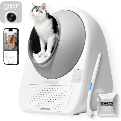 CATLINK CATLINK 2025 PRO Ultra Self-Cleaning Cat Litter Box with AI Camera