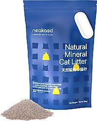 Neakasas M1 Open-Top Litter Box Clumping Mineral Cat Litter, 17.6-lb bag